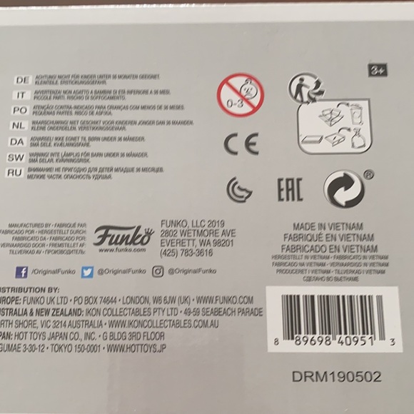 3 Sets REINHARDT AND BRIGITTE 2019 FUNKO POP - Picture 7 of 7